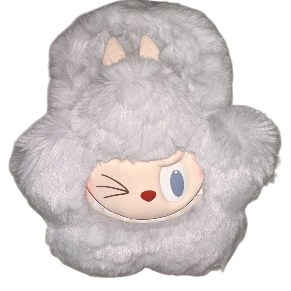 Popmart Labubu The Monsters Flower Plush Purse- Color Blue